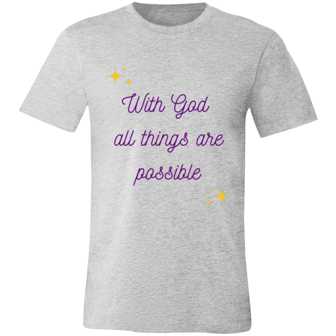All Things Are Possible - Jersey Short-Sleeve T-Shirt