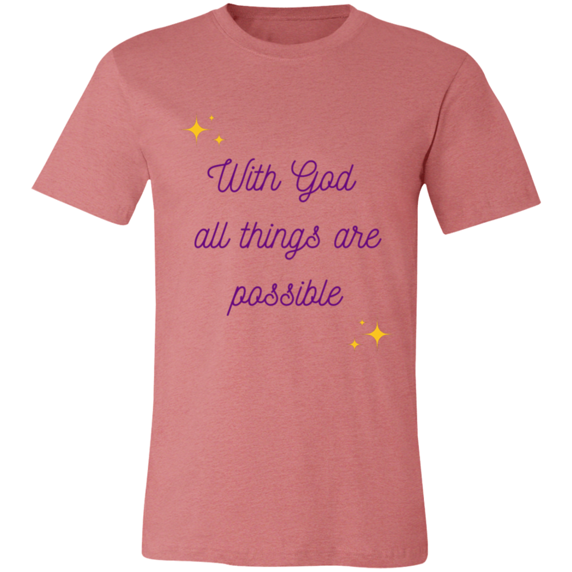 All Things Are Possible - Jersey Short-Sleeve T-Shirt