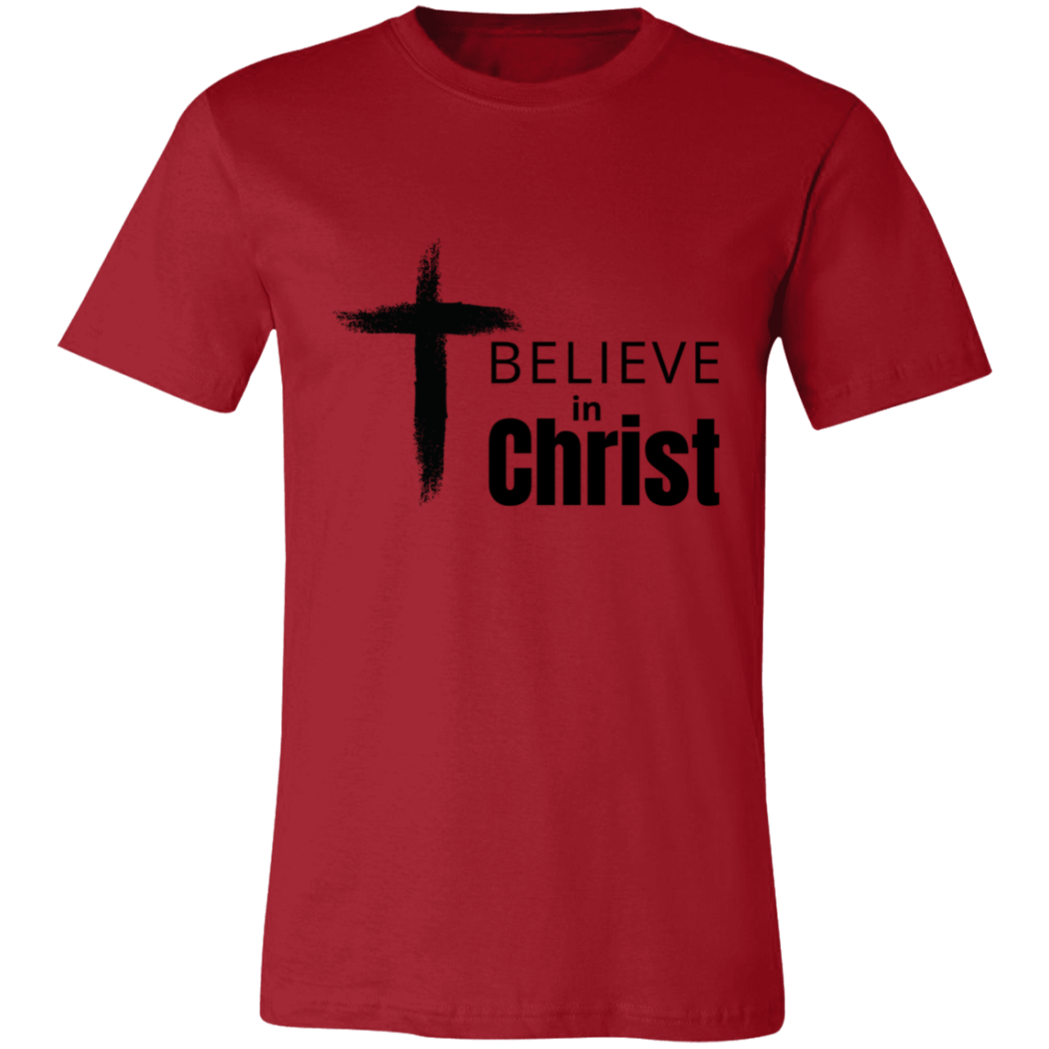 Believe in Christ Jersey Short-Sleeve T-Shirt