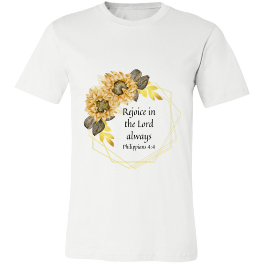 Rejoice in the Lord Jersey Short-Sleeve T-Shirt