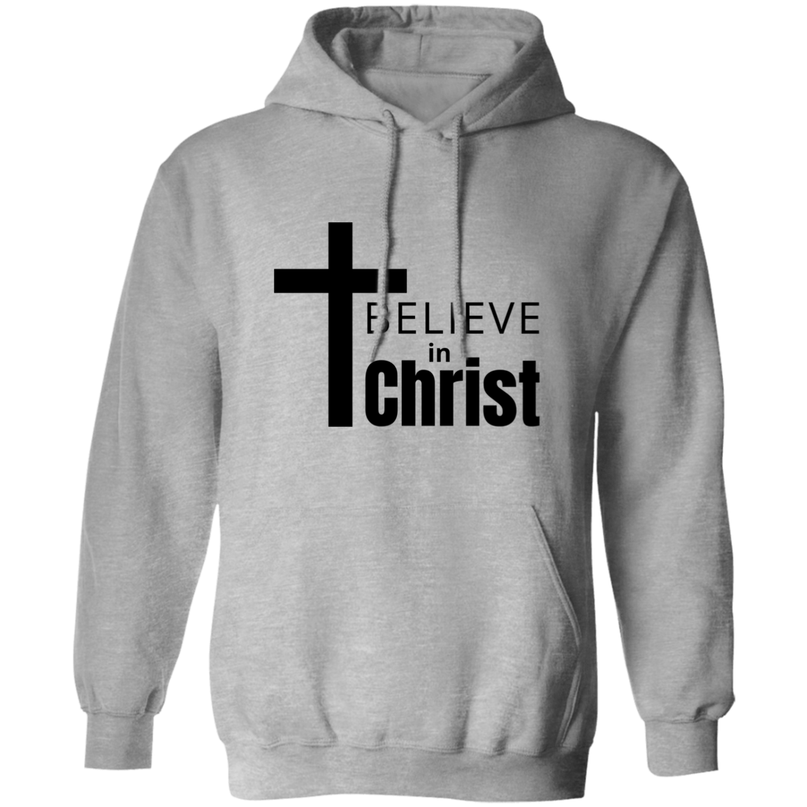 Believe + Cross Pullover Hoodie