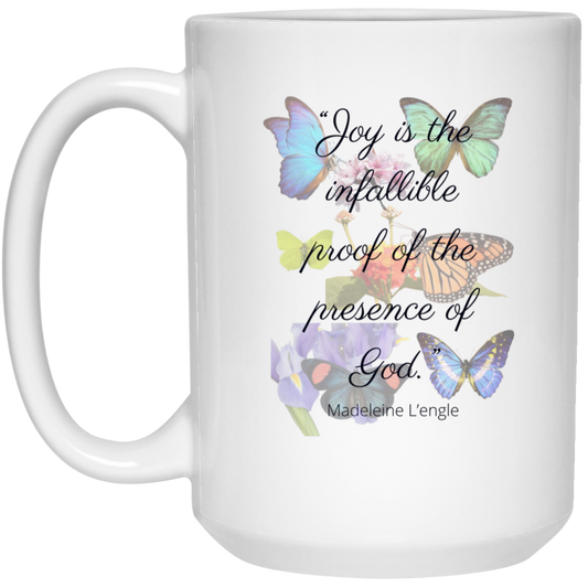 Joy of God 15 oz. White Mug