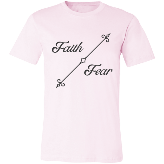 Faith Over Fear Jersey Short-Sleeve T-Shirt