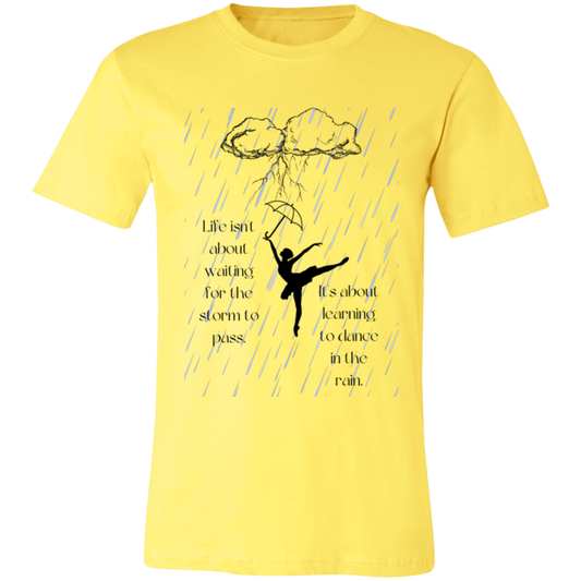 Dancing in the Rain Jersey Short-Sleeve T-Shirt